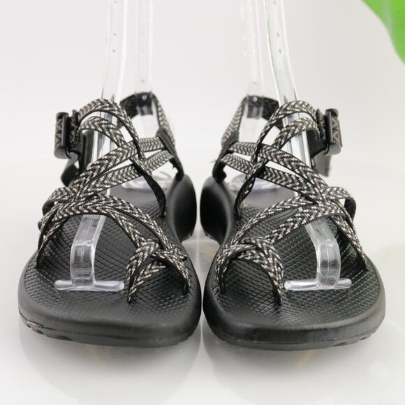 Chaco Womes ZX/2 Sandal Size 9 Black Strappy Toe Loop Adjustable Hike Trail Shoe - Picture 2 of 11
